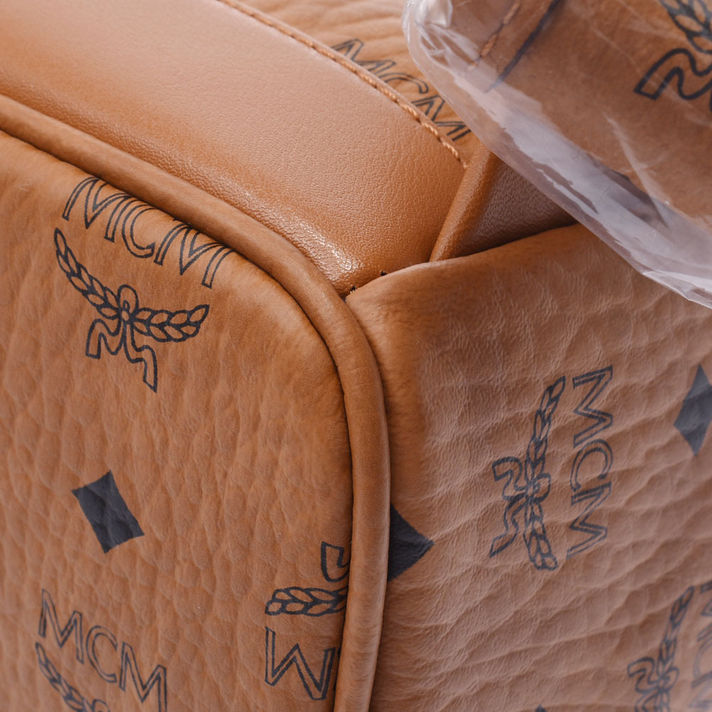 Mcm Backpack Studs Brown Leather - image 6